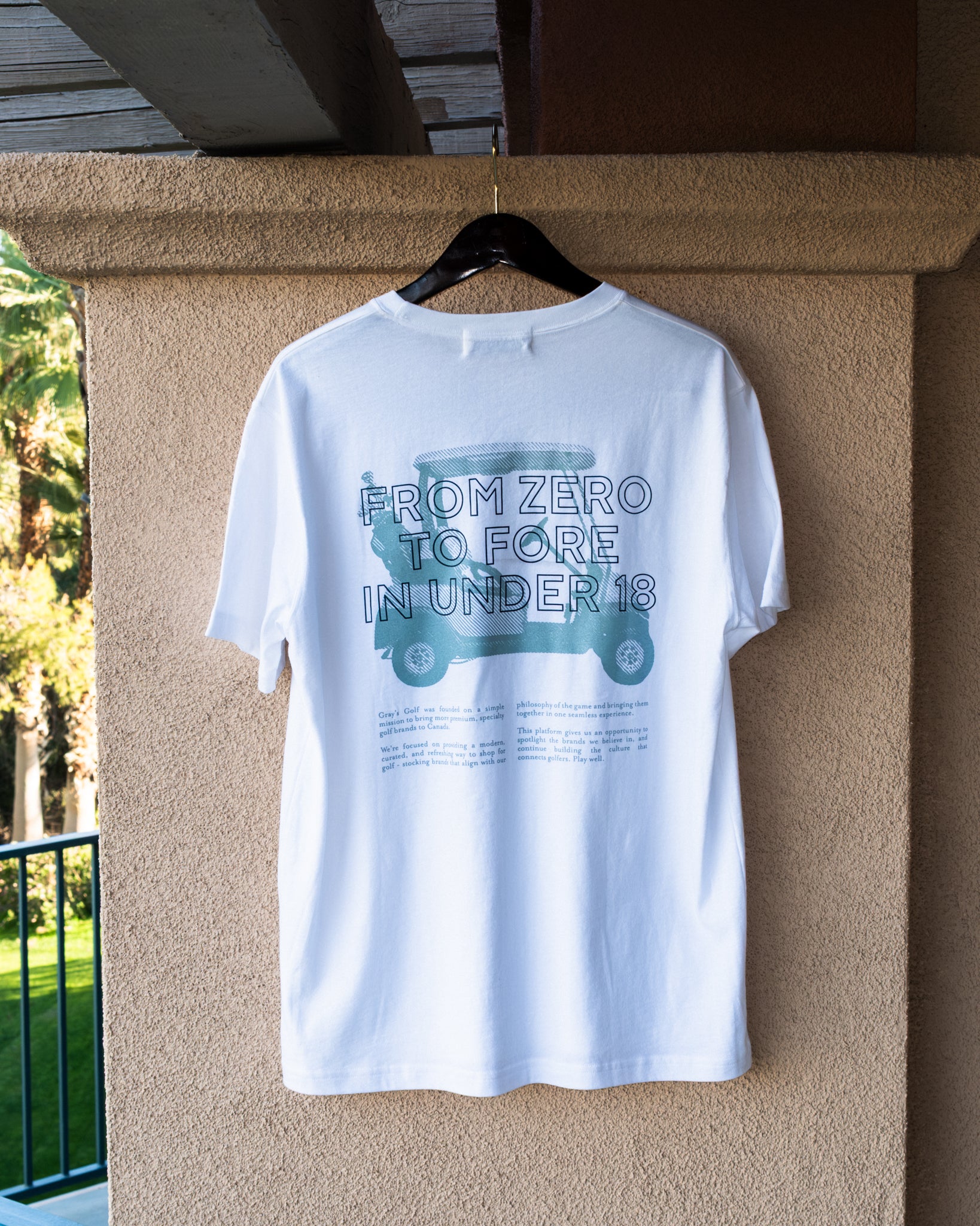 "Zero to Fore" Tee