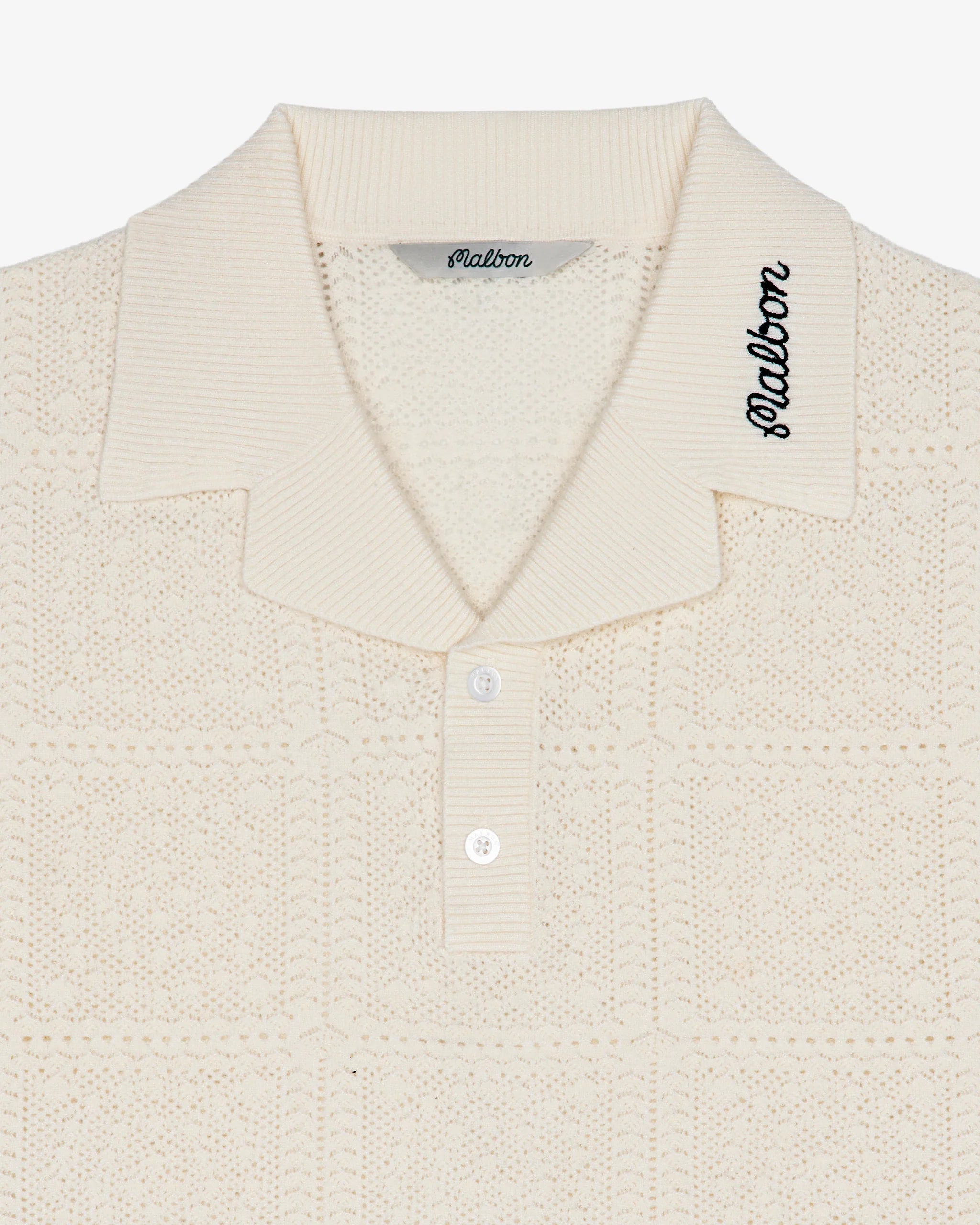 Resort Crochet Polo