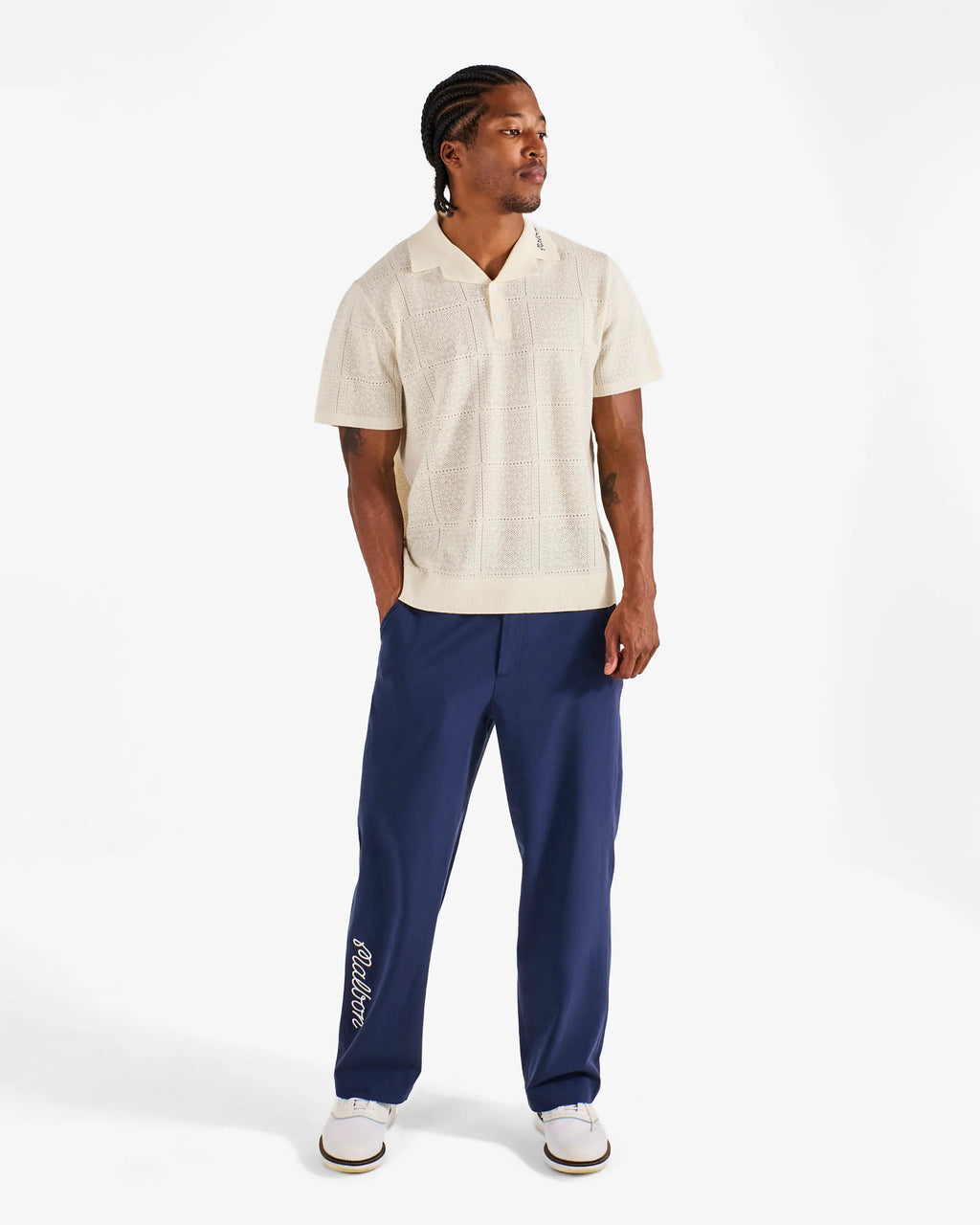 Resort Crochet Polo