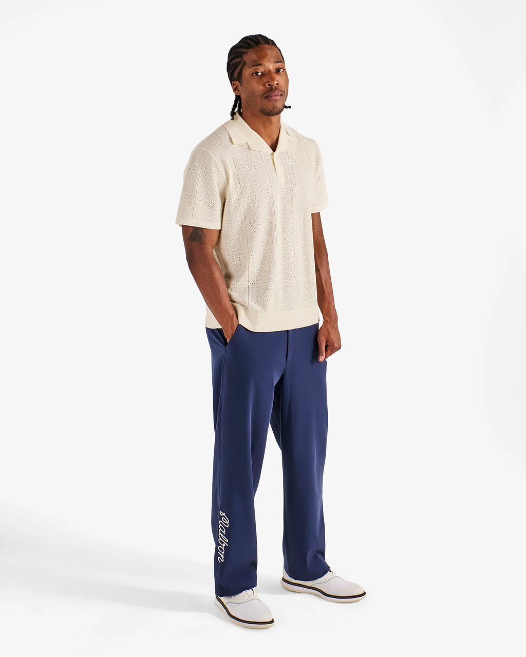 Resort Crochet Polo