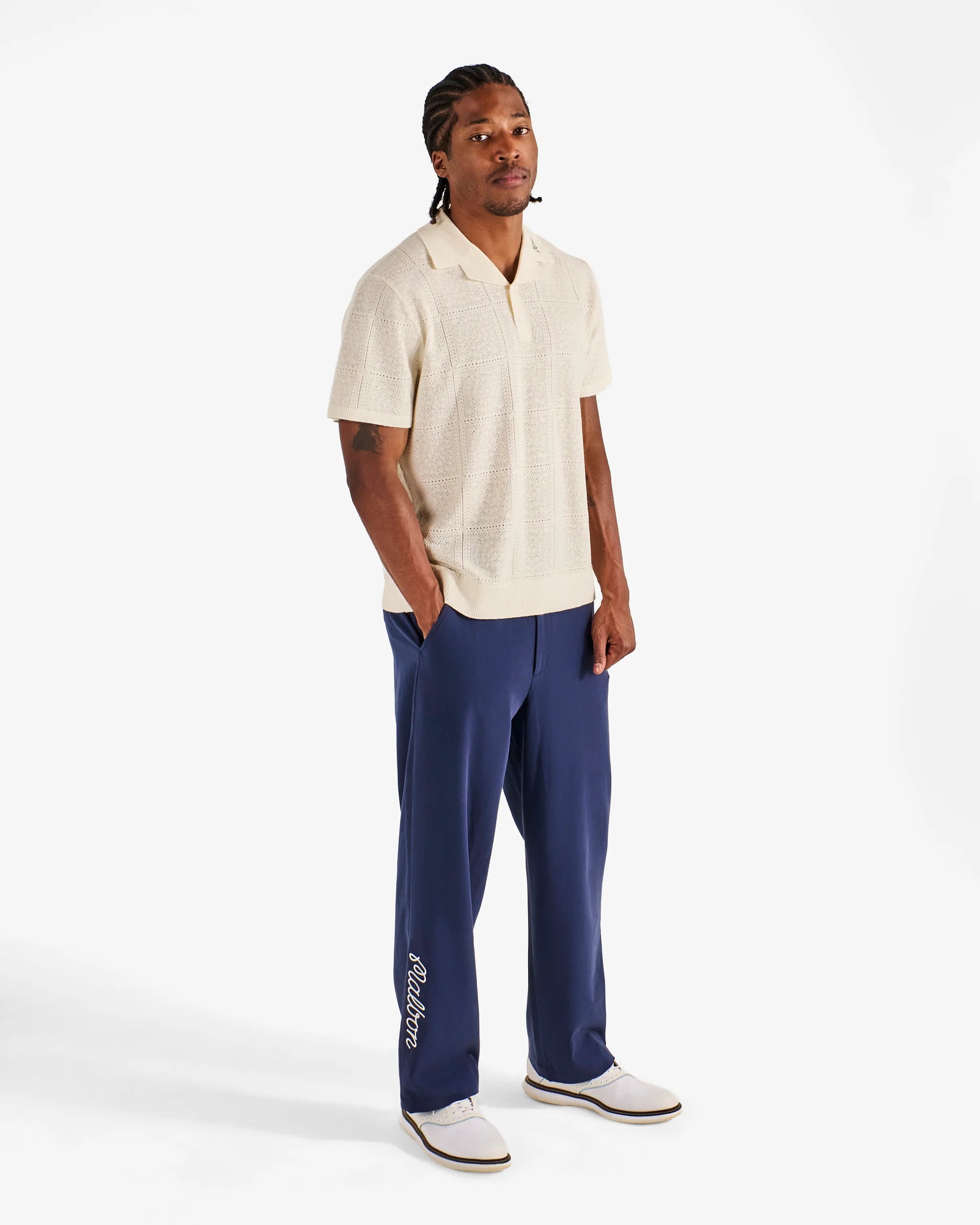 Resort Crochet Polo