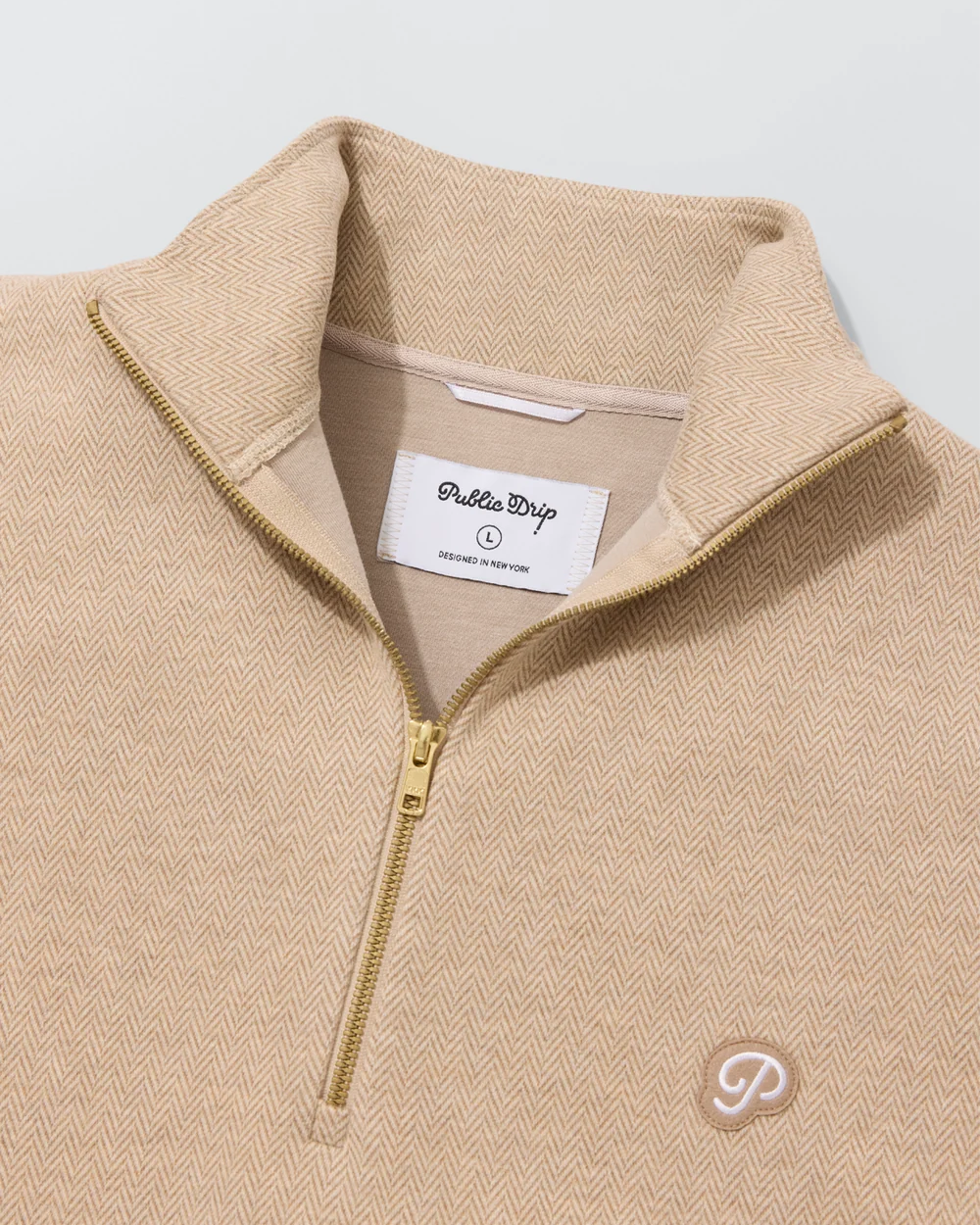 Herringbone Half Zip