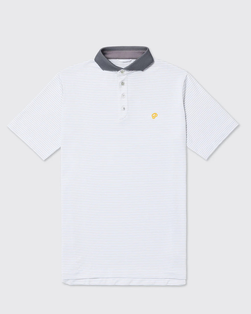 Public Athlete Striped Polo