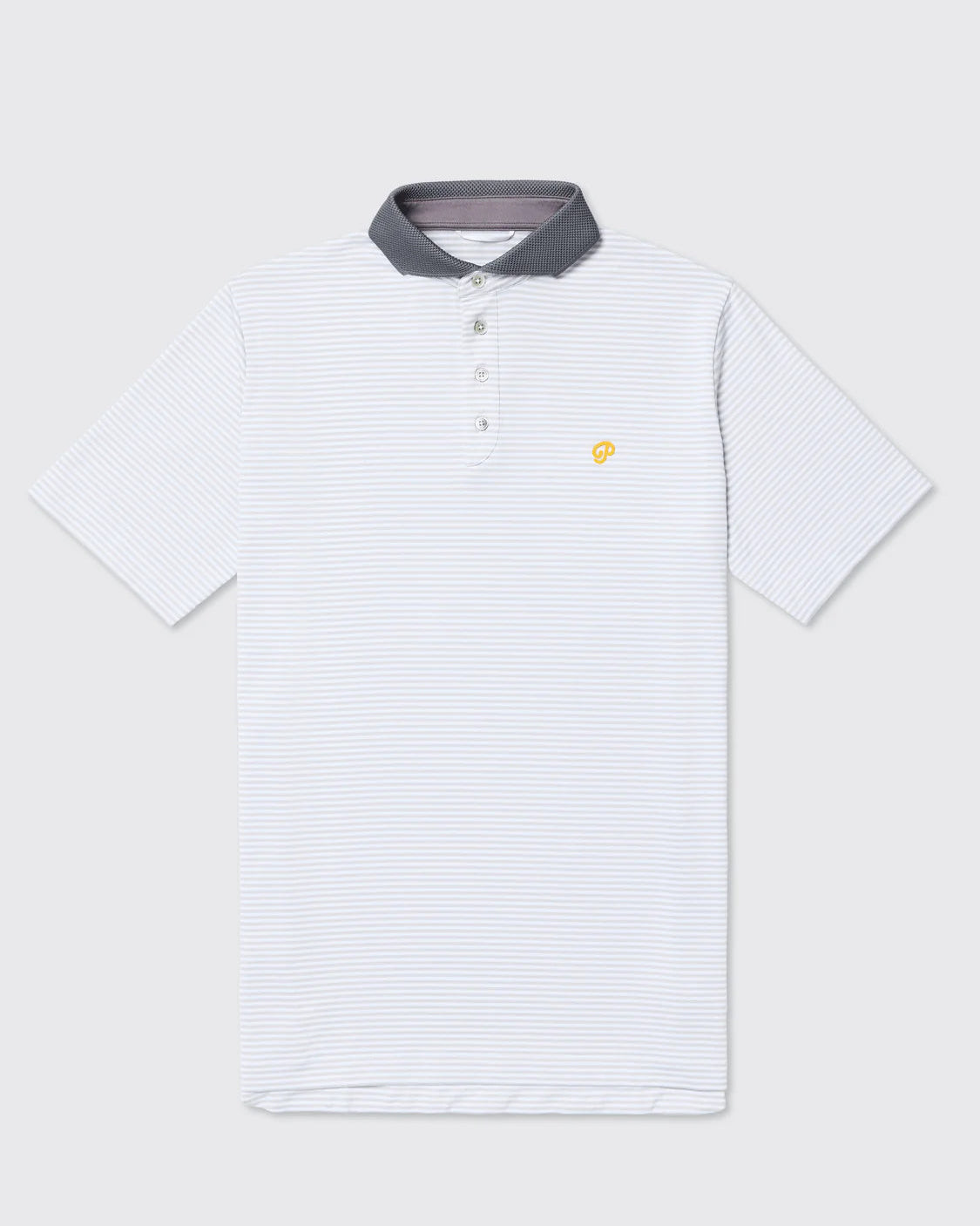 Public Athlete Striped Polo