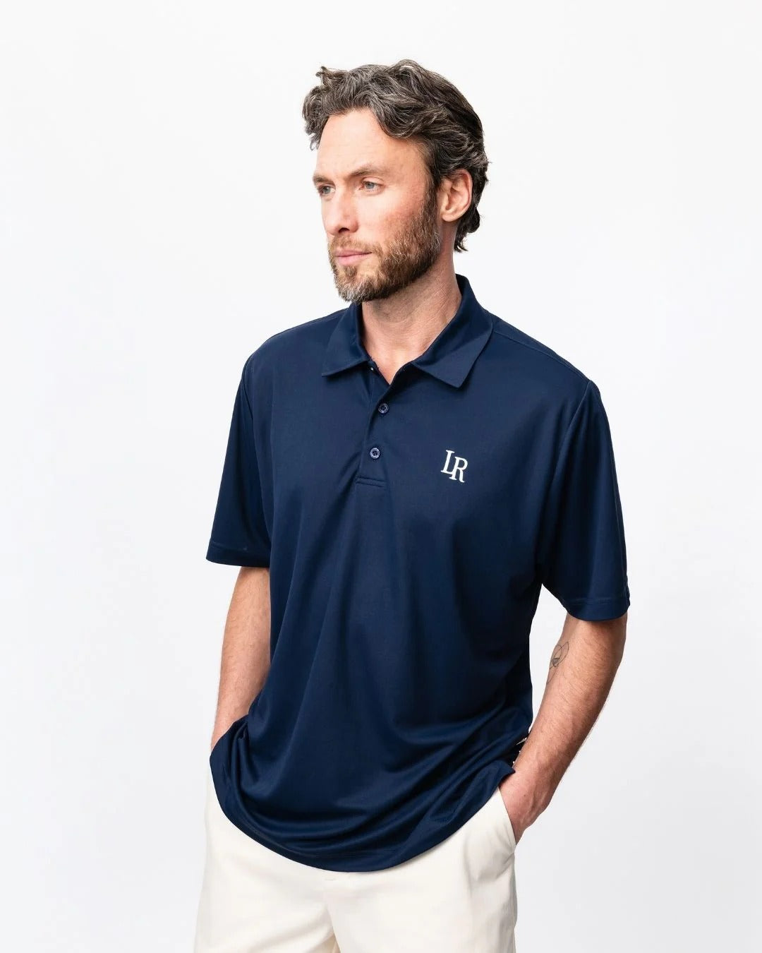 Local Rule Performance Polo - Navy | Gray's Golf