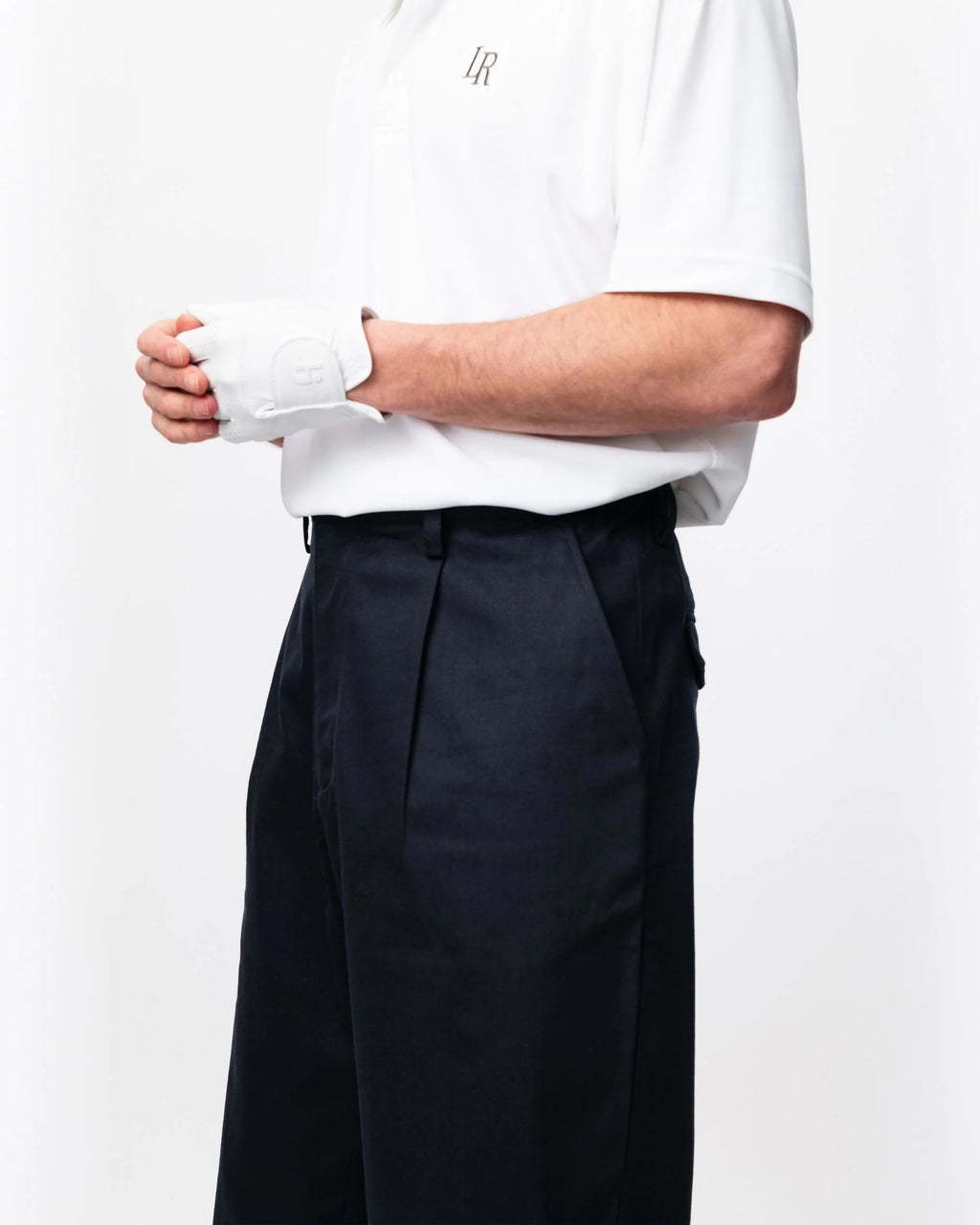 Pleated Twill Trouser