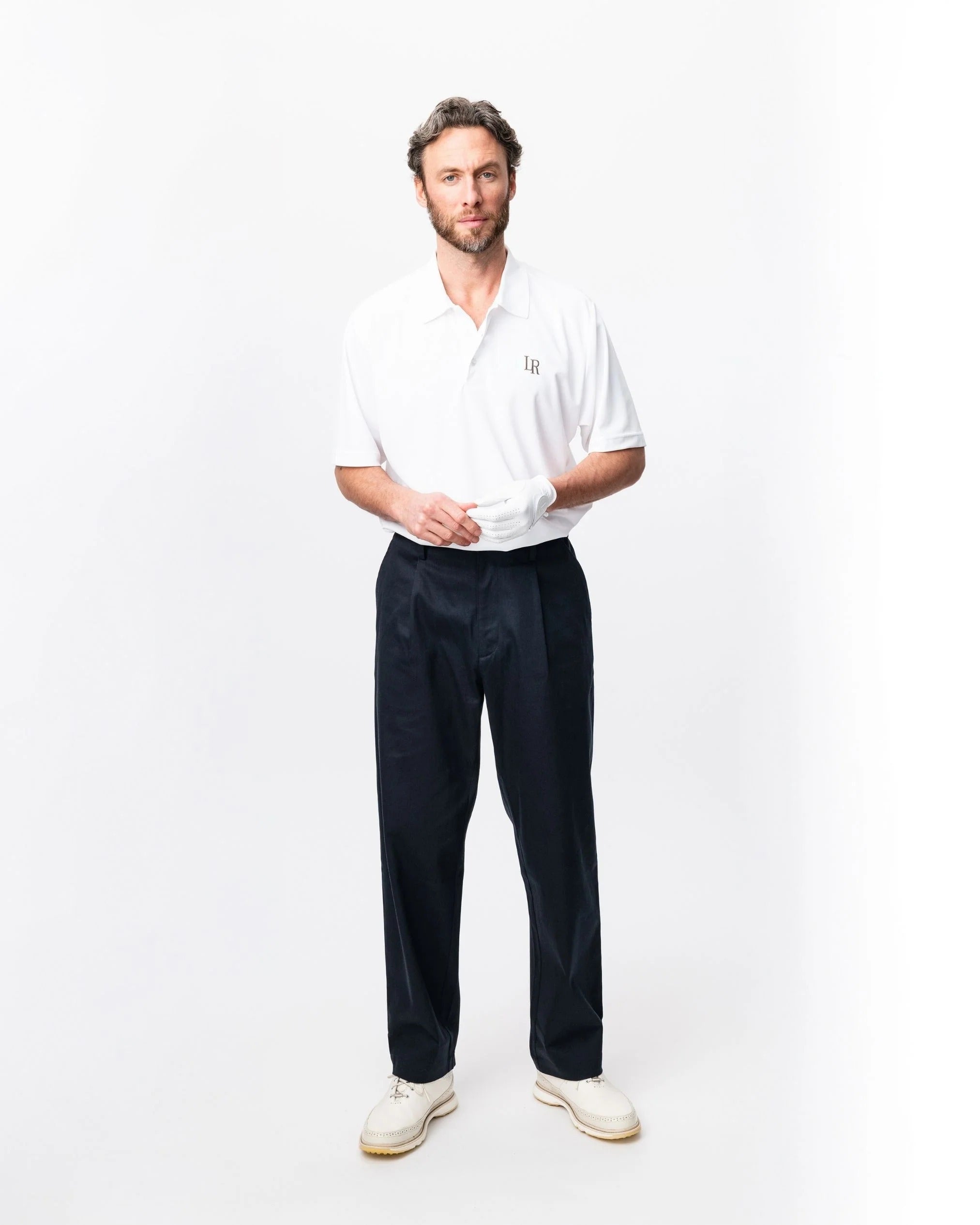 Pleated Twill Trouser