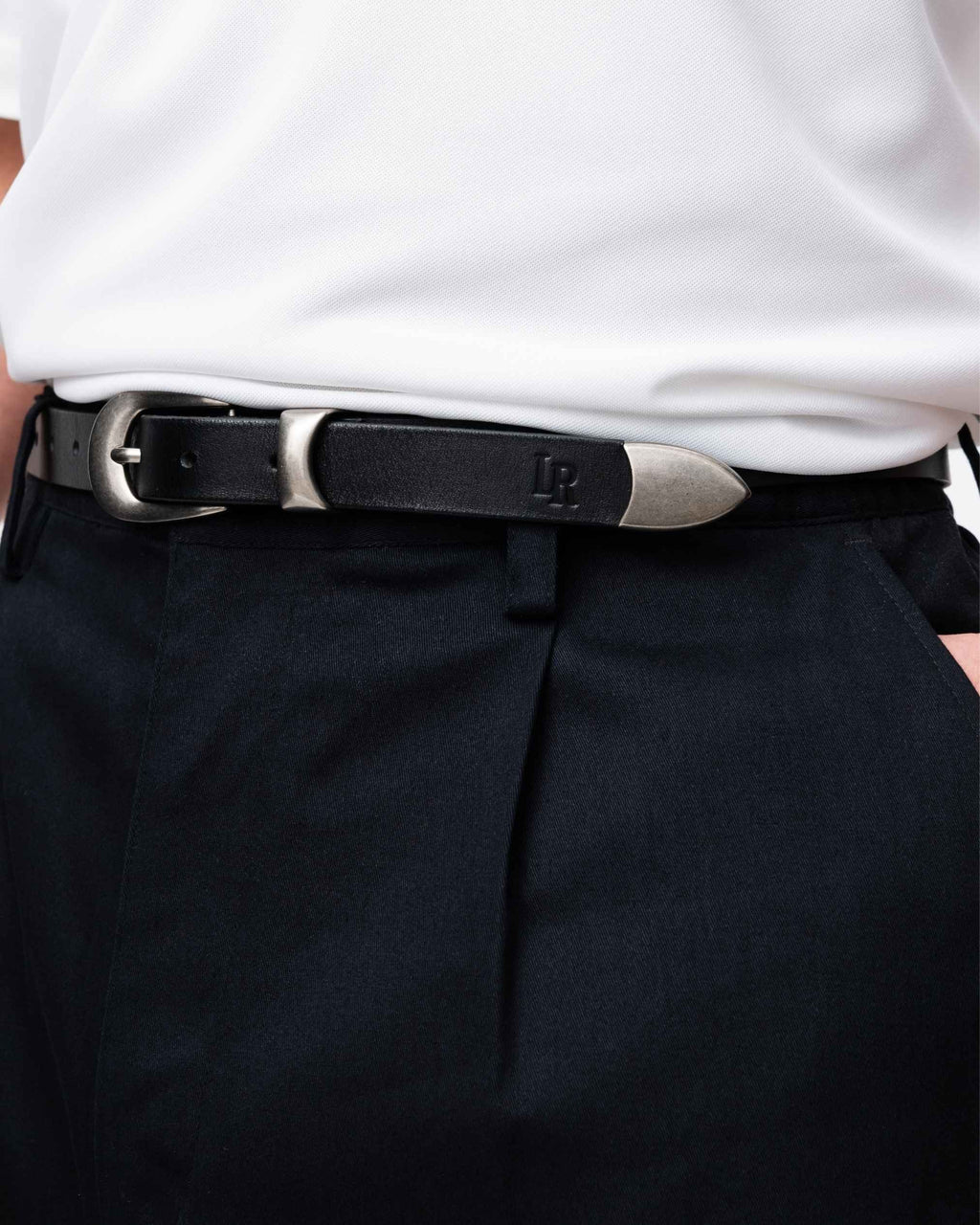 Pleated Twill Trouser